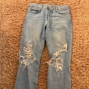 Agolde Light Blue Denim Jeans